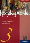 Język polski klasa 3 gimnazjum ćwiczenia