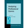 Analysing professional genres