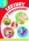 Lektury z ćwiczeniami kl.1 okł.czerwona