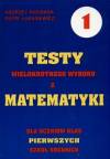 Testy wielokrotnego wyboru z matematyki. Dla uczniów klas pierwszych szkół średnich