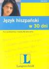 Język hiszpański w 30 dni+CD