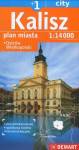 Kalisz, Ostrów Wielkopolski (plan miasta 1:14 000 - plus 1)