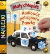 Radiowóz policjanta Pawła-mały chłopiec-naklejki