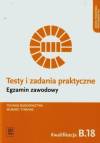 Testy i zadania praktyczne. Egzamin zawodowy. Technik budownictwa, murarz-tynkarz. Kwalifikacja B.18. Szkoła ponadgimnazjalna