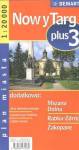 Nowy Targ plus 3 - plan miasta 1:20 tyś