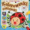 Kolorowanki naklejanki 5. Wesoła biedronka
