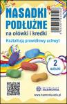 Nasadki podłużne na ołówki i kredki