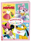 Minnie. Naklejam i koloruję