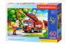 Puzzle 40 el. Firefighters to the Rescue