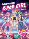 K-pop girl. Koncert marzeń. Kolorowanka