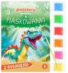 Malowanka 180X260 Dinozaury. Zadanka & piaskowanki SKRZAT 079678