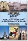 Poznajemy przeszłość do końca xvii w-testy do podręcznika