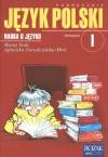 Nauka o języku 1 Język polski Podręcznik