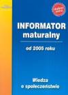 Informator maturalny - wiedza o społeczeństwie