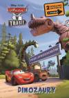 Dinozaury. 2 serialowe historyjki z naklejkami. Disney Pixar Auta w trasie