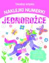 Uważny artysta. Naklejki numerki. Jednorożce