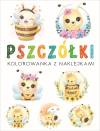 Pszczółki. Kolorowanka z naklejkami