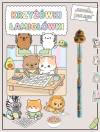 Krzyżowki, łamigłówki. Kawaii i naklejki